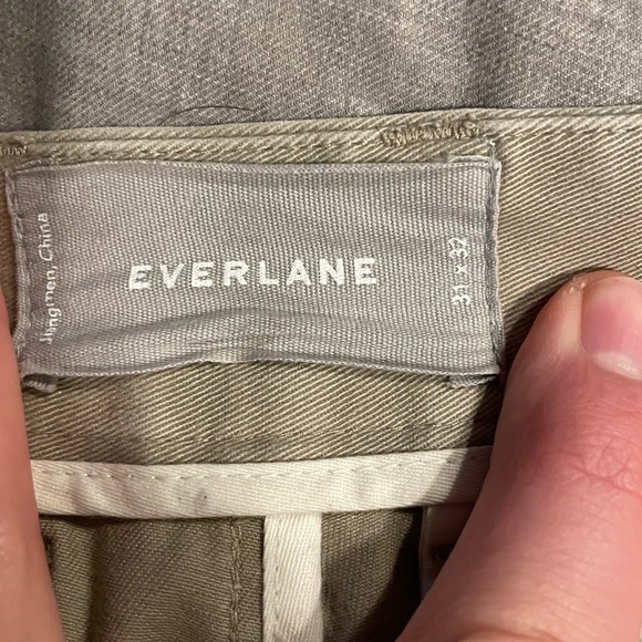 Everlane chino khaki pants - Picture 2 of 3